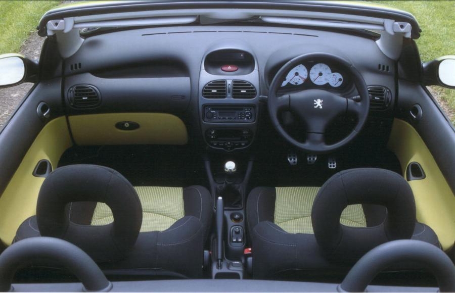  Peugeot 206 CC 2001 года  (фото 11 из 16)
